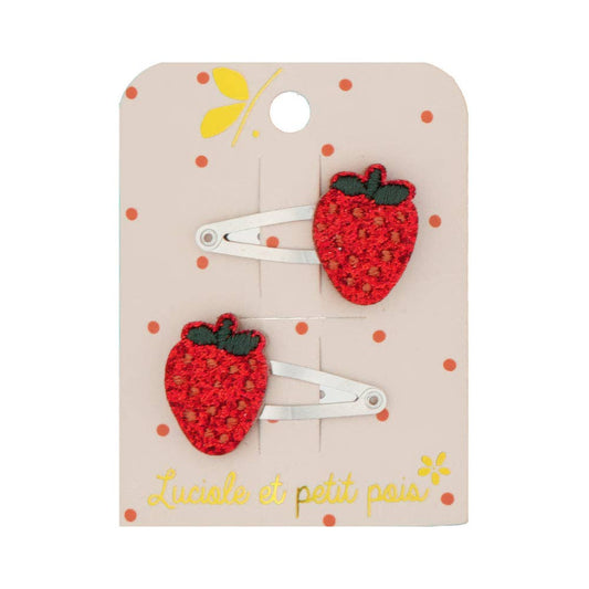 accessoires Barrettes mini fraises (paire) MT_20