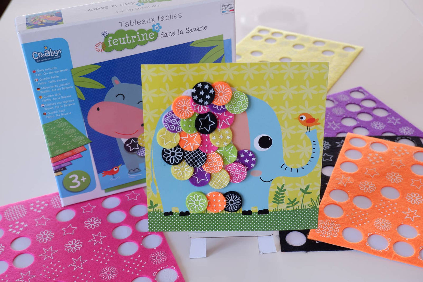 Feutrine "Dans la savane"