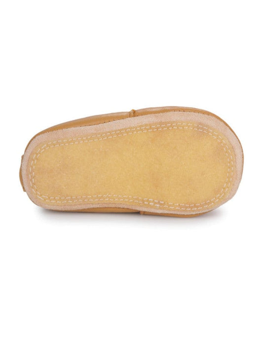 chausson EZPZ easy peasy  MY BLUBLU MIAOO Camel chaussons cuir