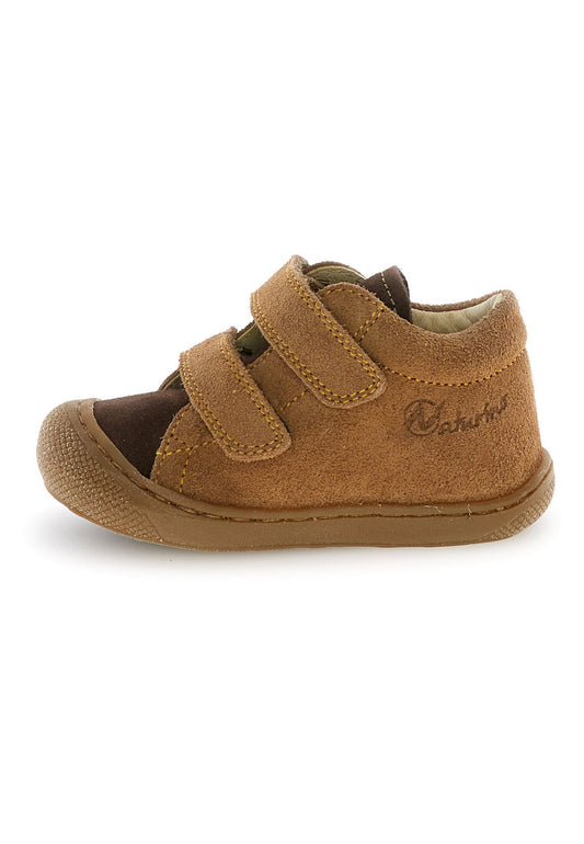 NATURINO COCOON Velcro Dark Brown bottillons