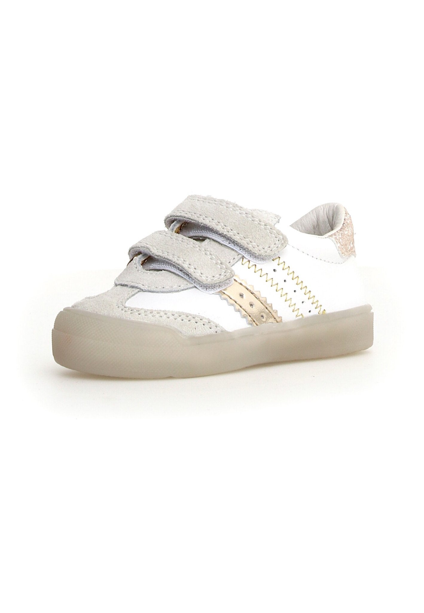 Chaussures Basses/Baskets/Sneakers NATURINO RIBY VL White Platinium chaussures Basses Baskets