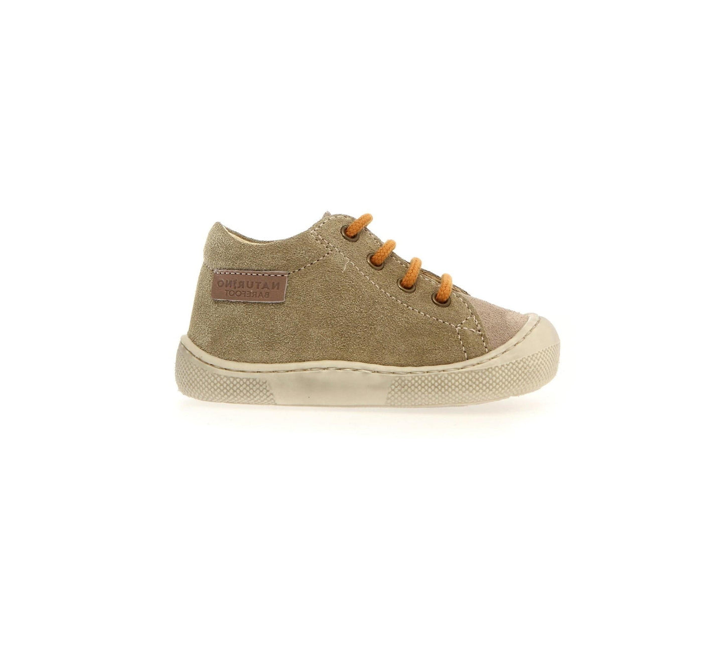 Pré marche NATURINO AMUR VL Stone Beige bottillons barefoot