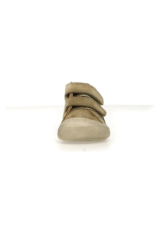 Pré marche NATURINO SABBY VL Stone Taupe bottillons barefoot