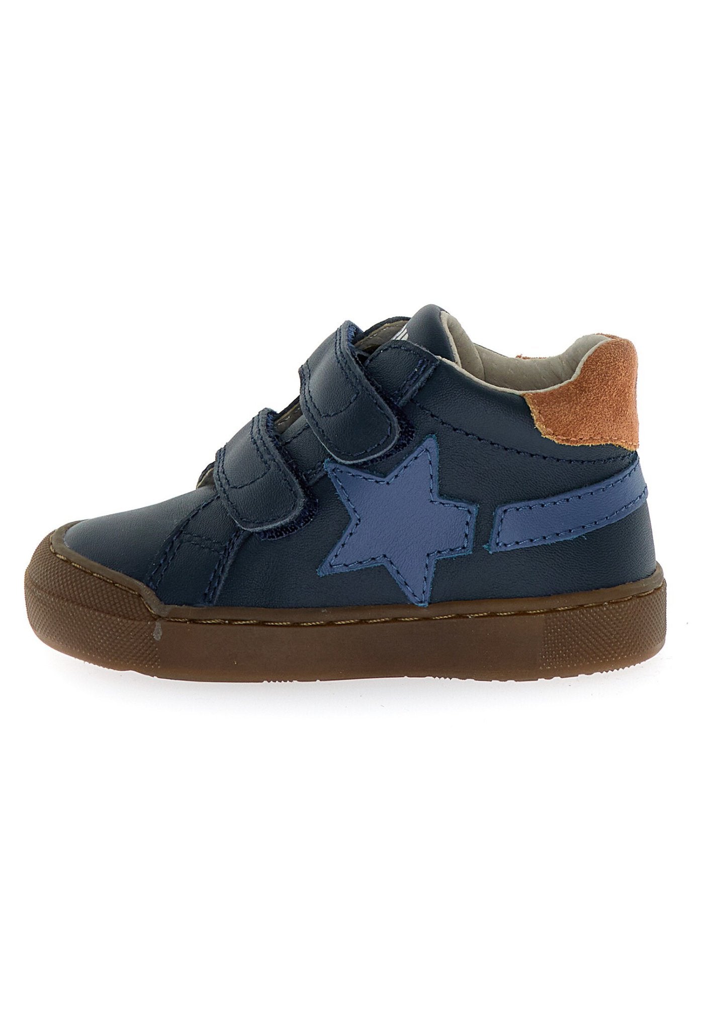 Chaussures hautes/Botillons NATURINO SINGERY Navy Celeste baskets Chaussures Hautes