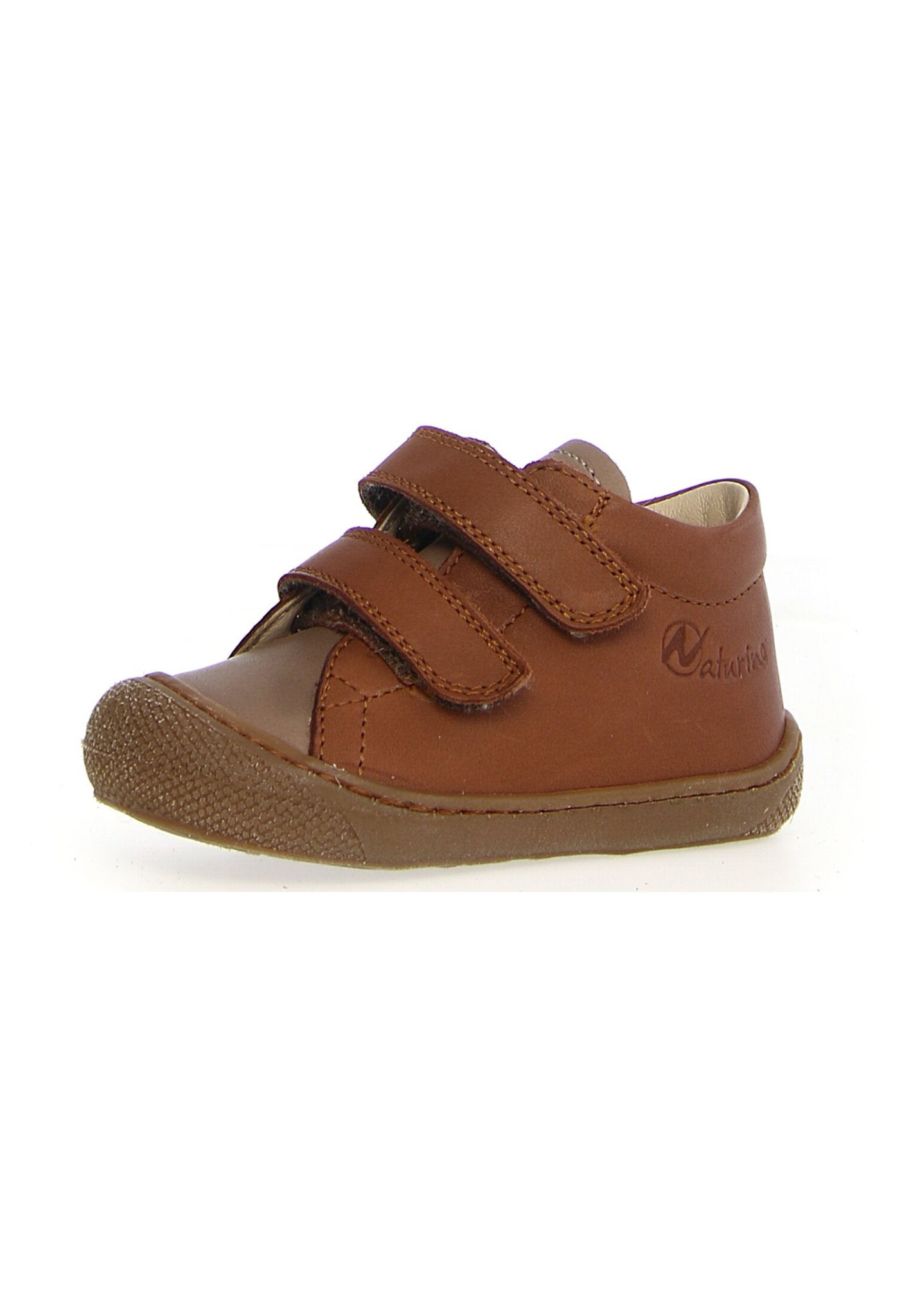 NATURINO COCOON velcro Taupe Cuoio bottillons