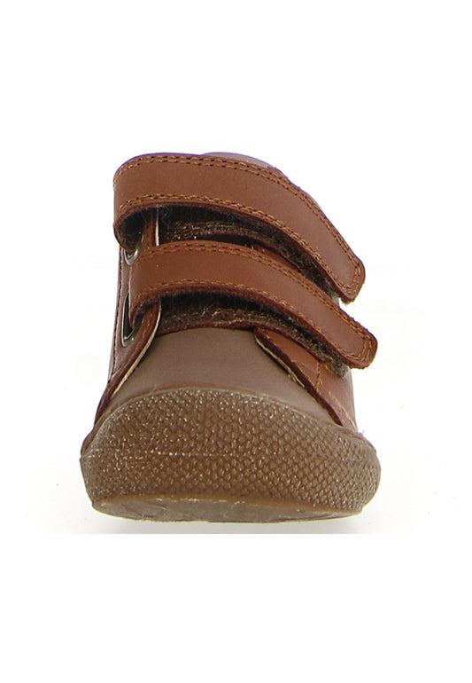 NATURINO COCOON velcro Taupe Cuoio bottillons