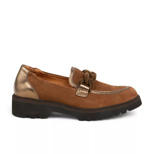 chaussure adulte FUGITIVE CYCLUZ cognac Mocassins