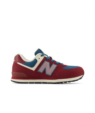 NEW BALANCE GC574 RBB Rouge sneakers baskets