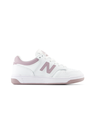 NEW BALANCE PSB480 WI Blanc Rose Chaussures Basses Baskets Sneakers