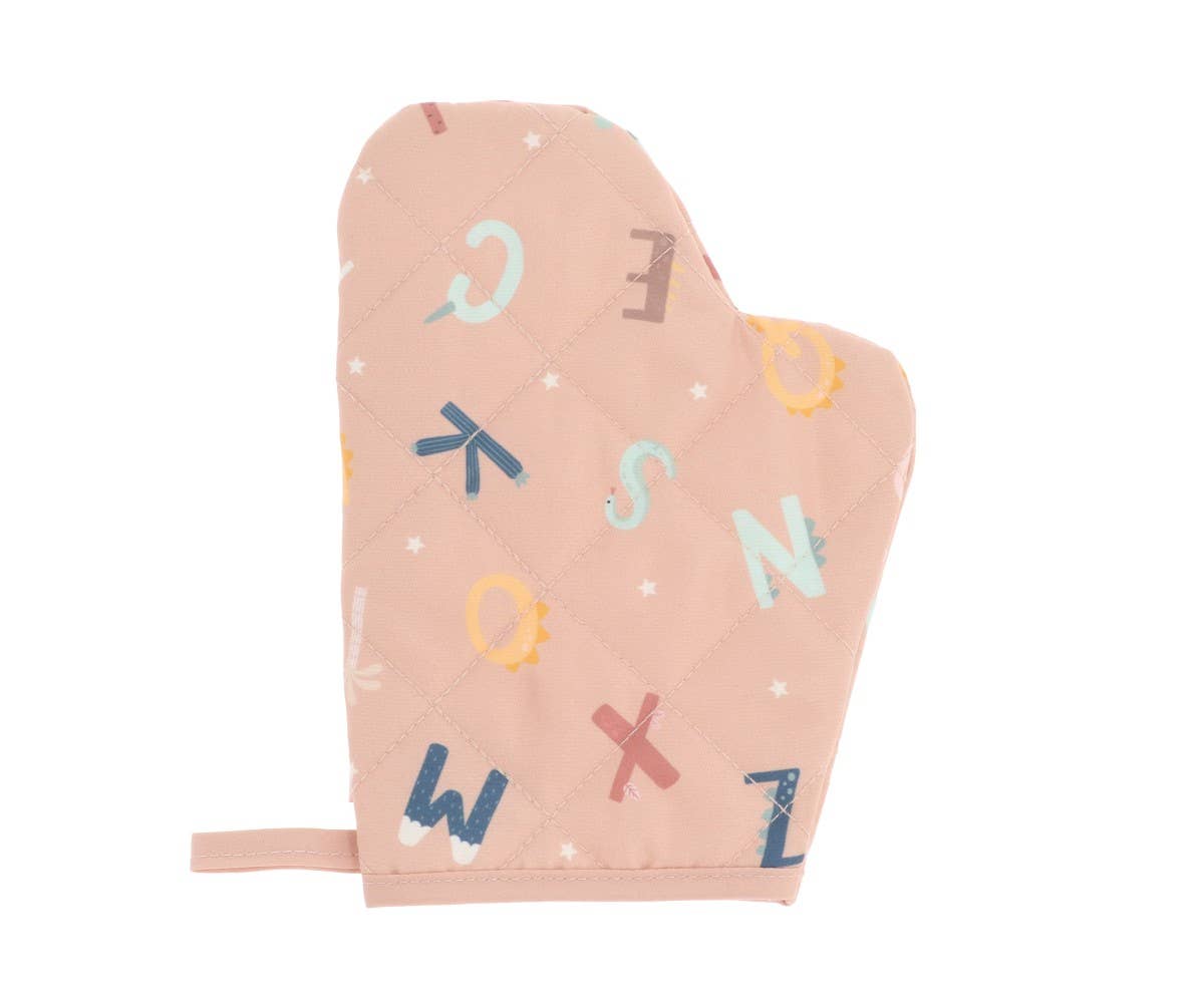 Tutete Ensemble tablier et manique Funny Letters