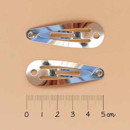 accessoires Barrettes bouton d'or (paire) F_140
