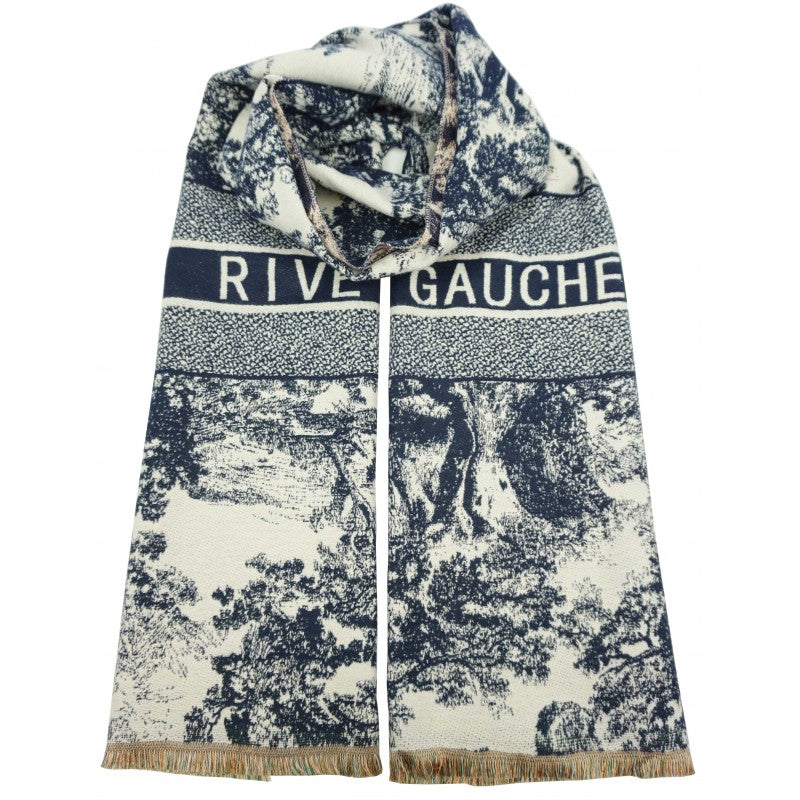 Touang Echarpe YF 6388 Rive Gauche Marine