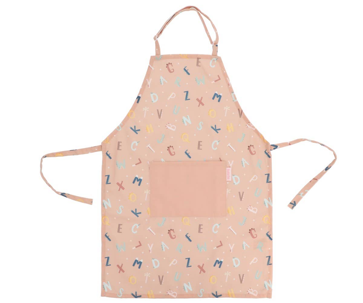 Tutete Ensemble tablier et manique Funny Letters