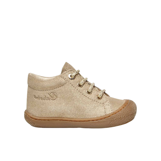 NATURINO COCOON Glitter Platinum chaussures bottillons