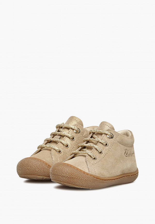 NATURINO COCOON Glitter Platinum chaussures bottillons