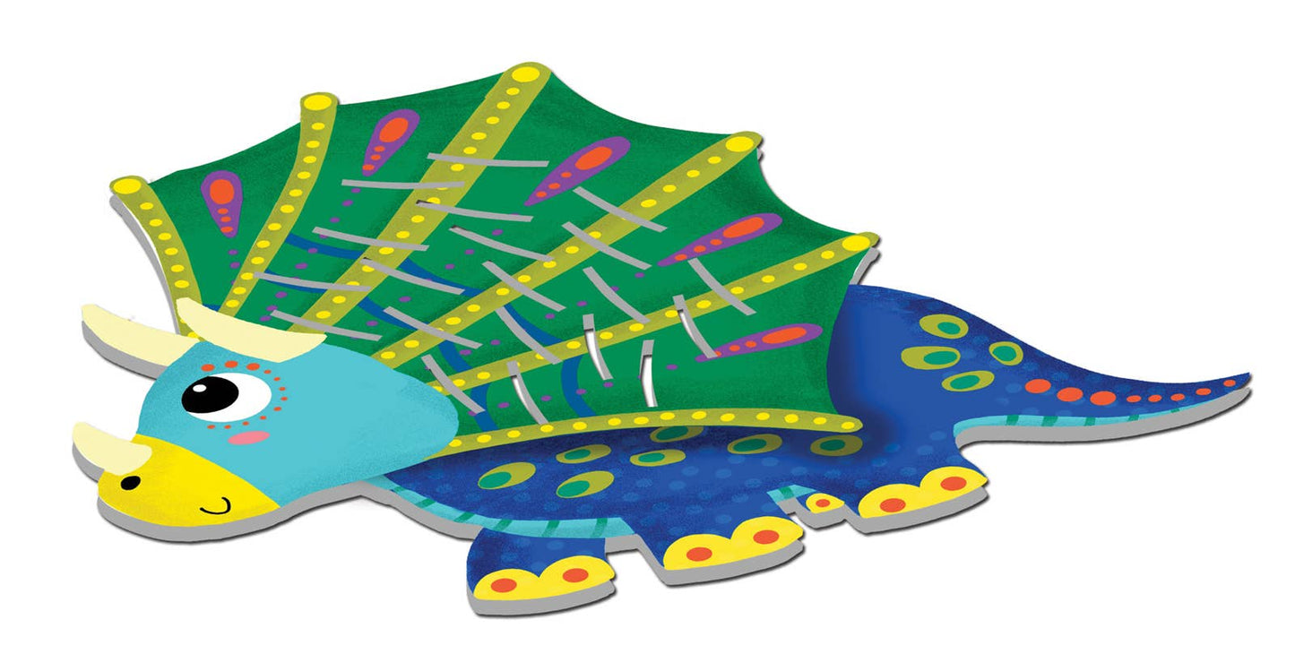 Animaux décos faciles, Ecailles métallisées "Dinosaures "