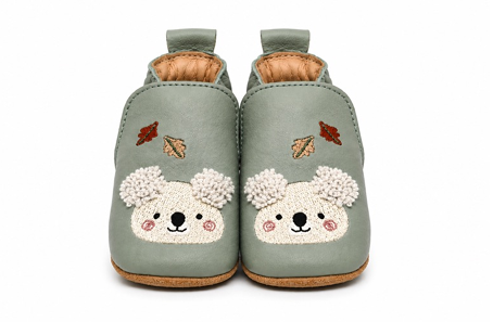 BELLAMY FUR WINTER Vert Chausssons