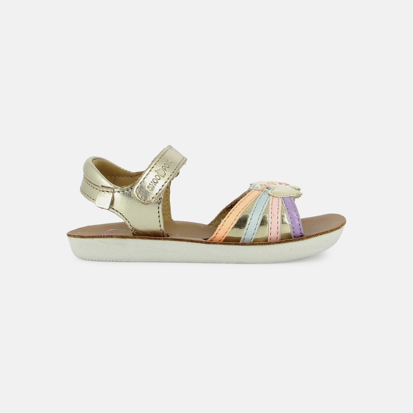 SHOO POM GOA HEART Platine Multi Sandales Nu Pieds