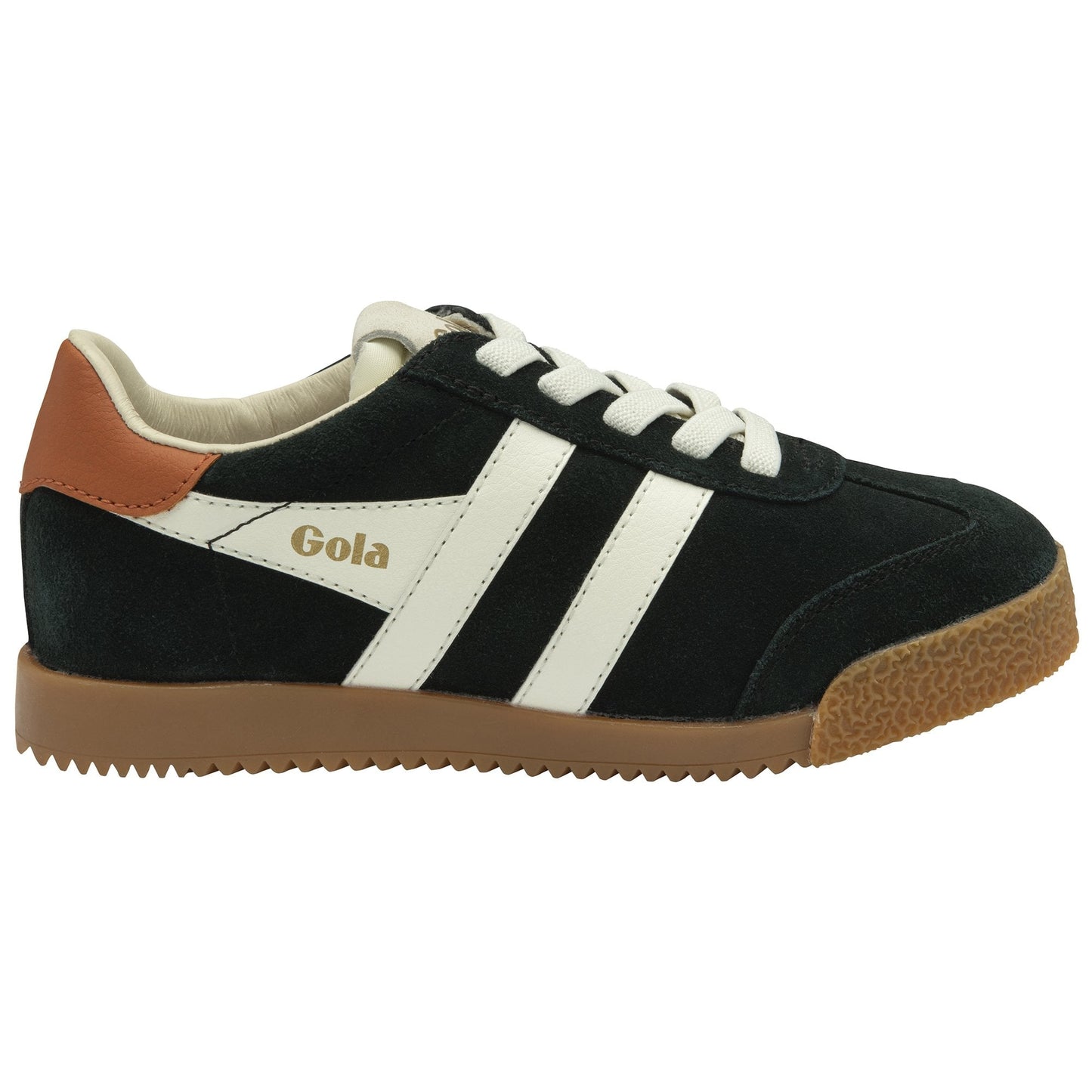 GOLA ELAN Noir Orange Sneakers Baskets