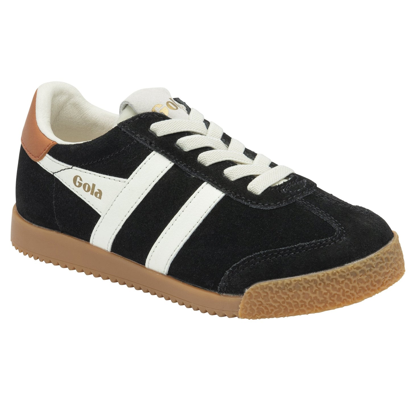 GOLA ELAN Noir Orange Sneakers Baskets