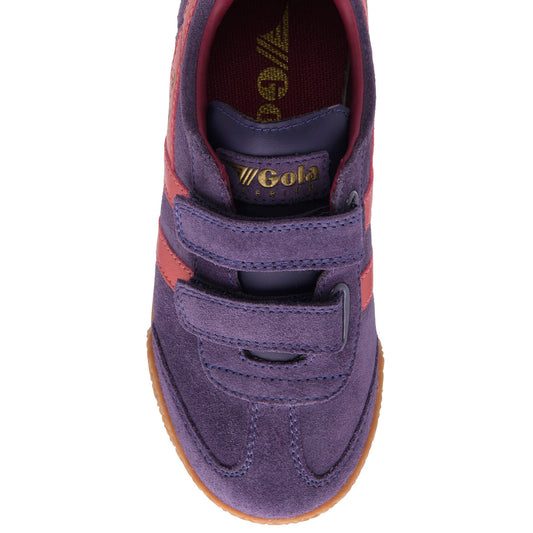 GOLA HARRIER STRAP Plum Coral Cerise Sneakers Baskets
