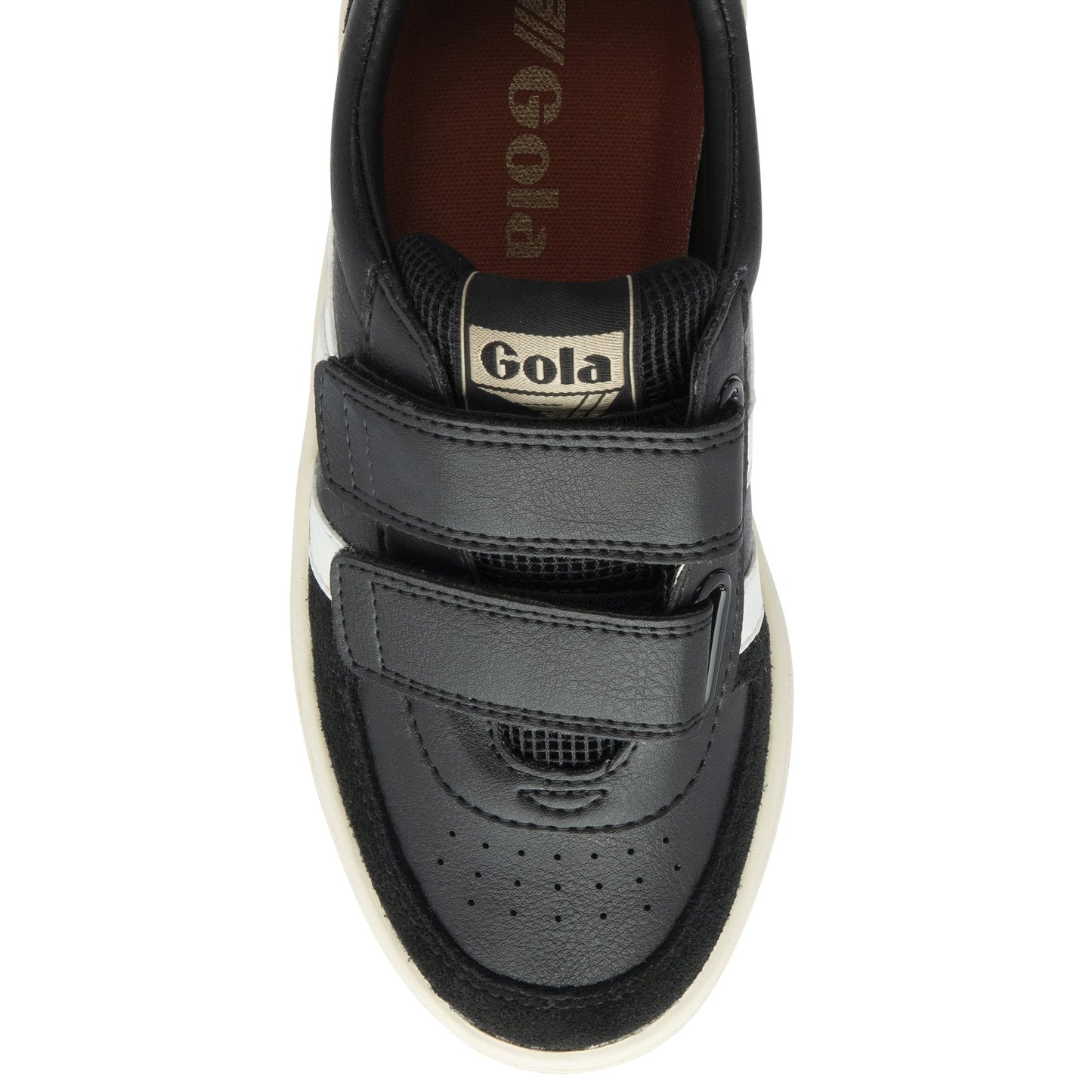 GOLA HAWK STRAP noir basket sneakers