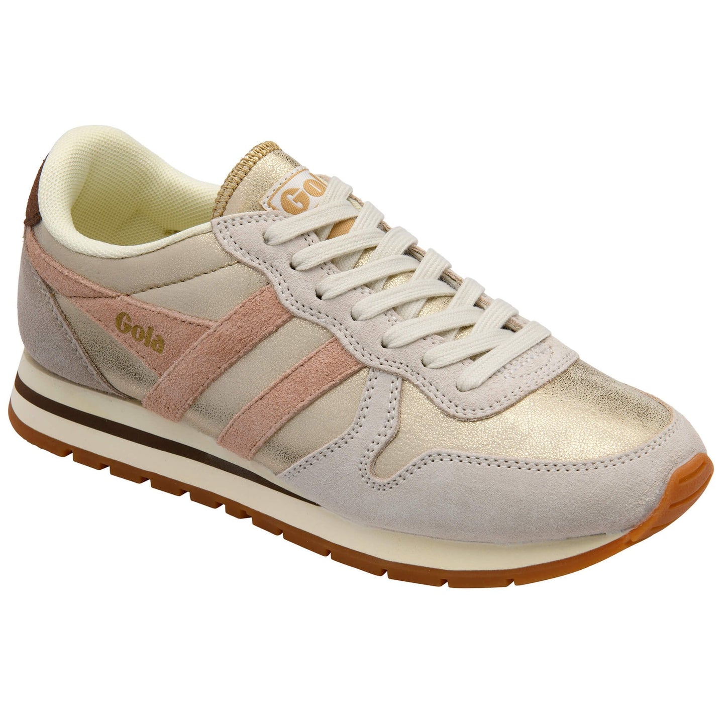 GOLA DAYTONA BLAZE  gold cameo dark brown Sneakers Baskets adulte