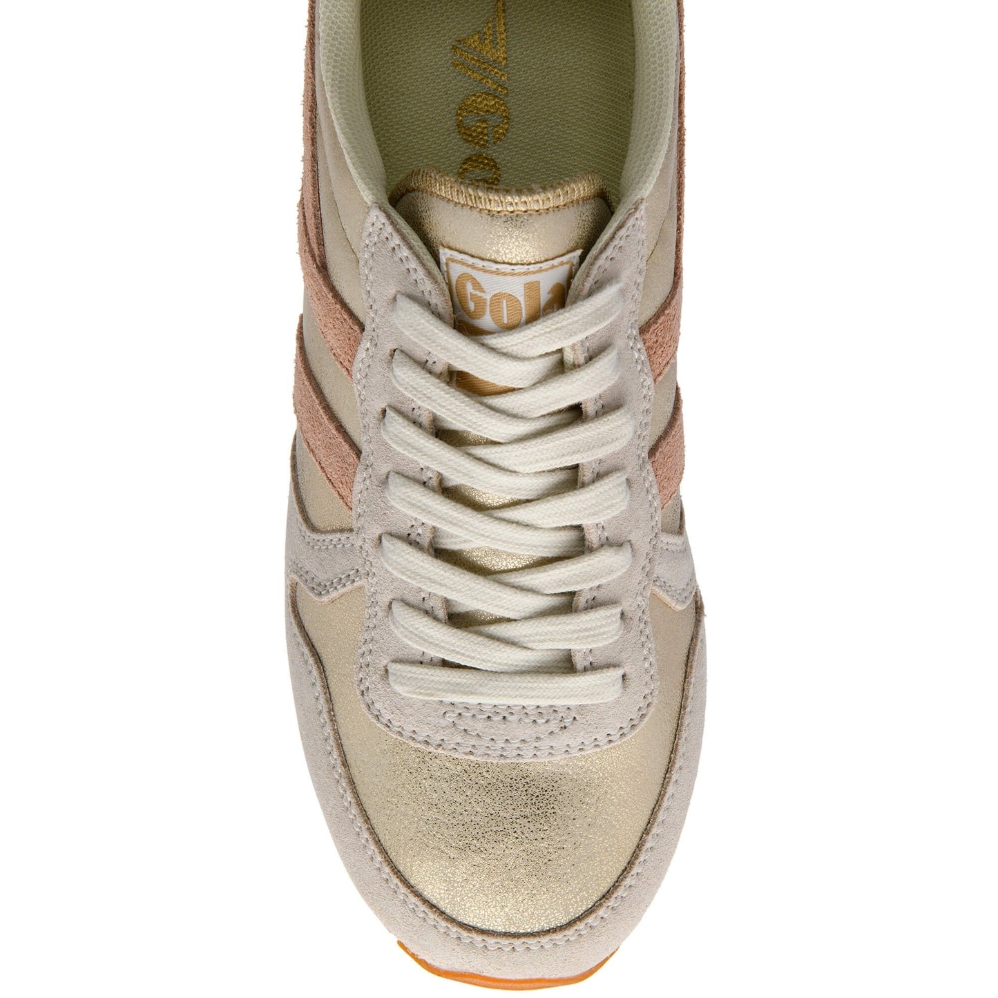 GOLA DAYTONA BLAZE  gold cameo dark brown Sneakers Baskets adulte