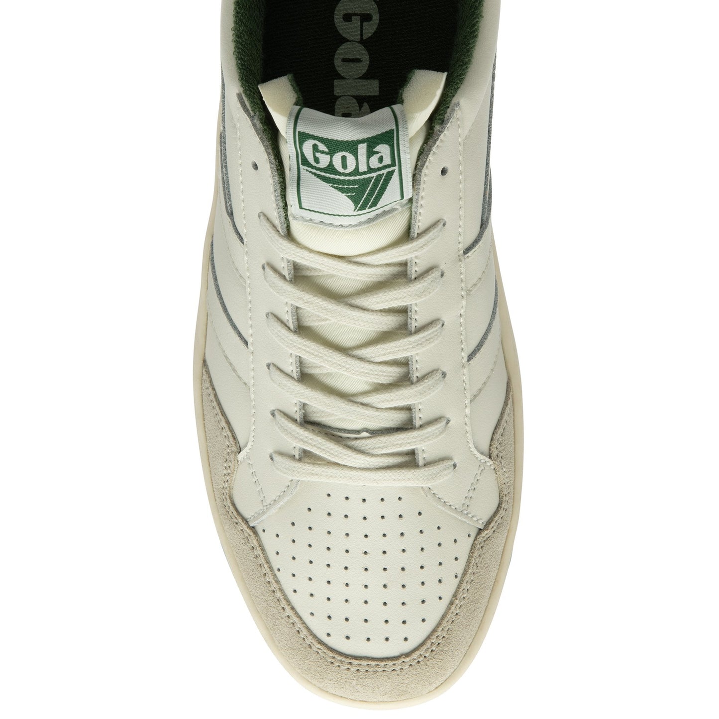 GOLA EAGLE Blanc Vert Sneakers Baskets adulte