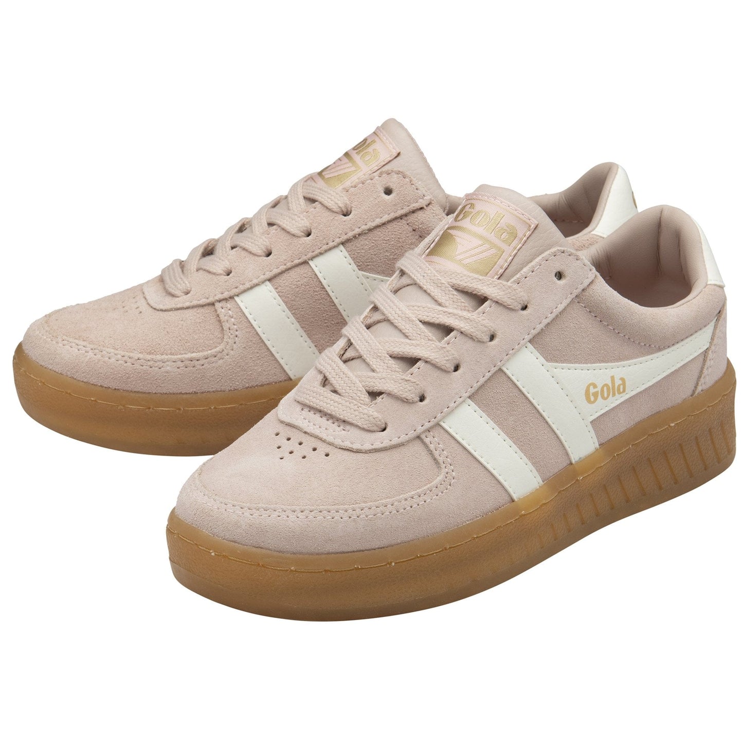 Sneakers/Baskets adulte GOLA GRANDSLAM SUEDE Rose Poudré Sneakers Baskets adulte