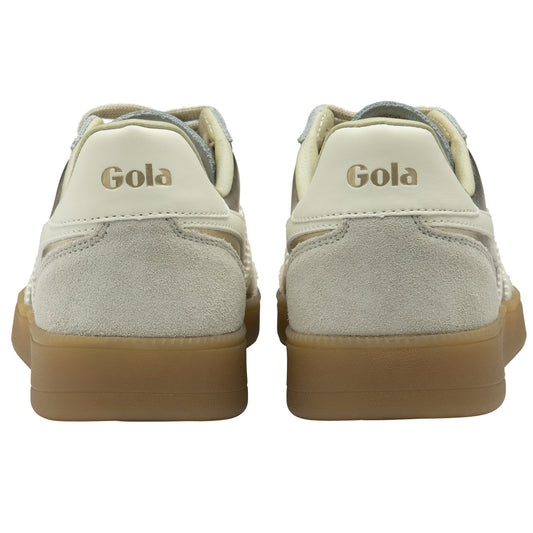 GOLA VIPER Metallic Gold Off White Sneakers Baskets adulte
