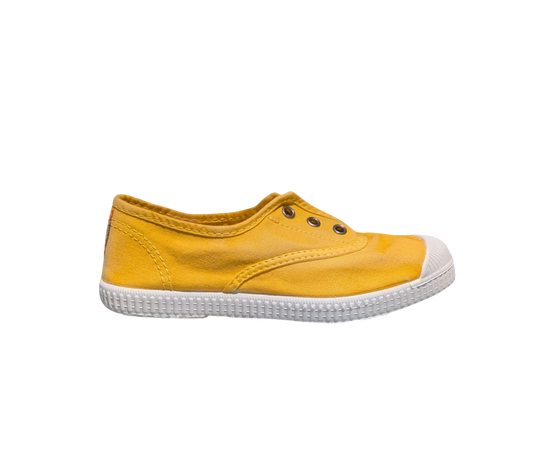 CIENTA TOILE  élastique 70777 Oro Toiles Espadrilles