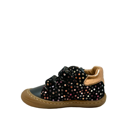 BABYBOTTE ARGO vl Noir Pois chaussures botillons