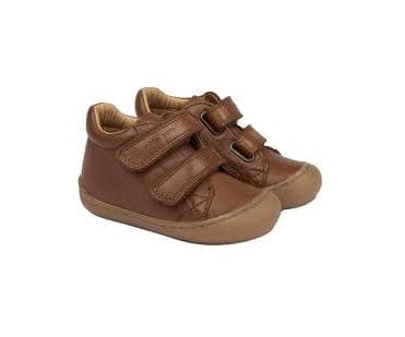 Chaussures Hautes/Botillons POM POM FIRST SPORT VELCRO Camel Premiers Pas Prémarche