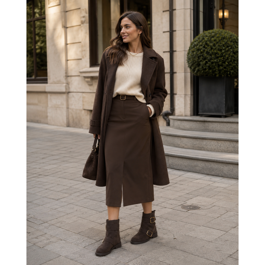 SANTA FE MARION Chocolat Bottines