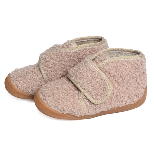 BELLAMY PATINE Bouclette Rose Chaussons