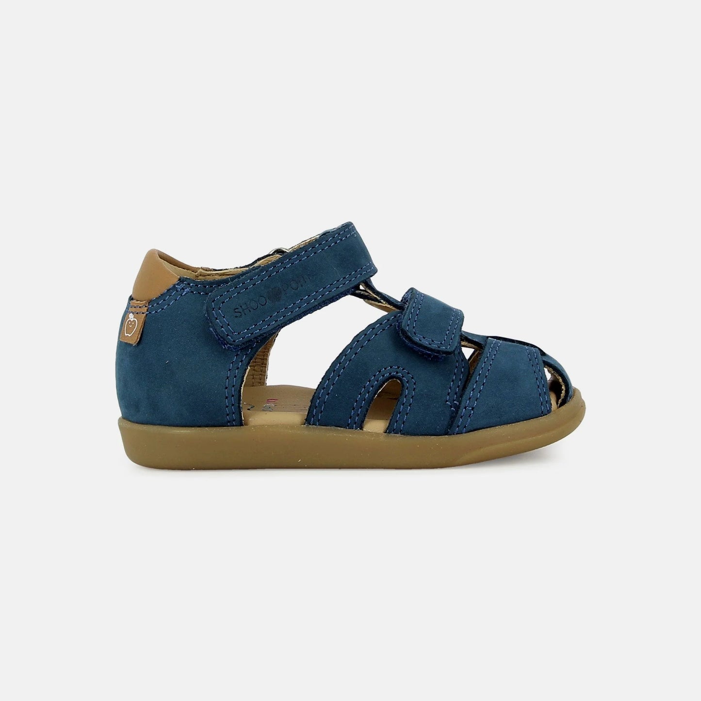 SHOO POM PIKA SCRATCH Steel Blue Sandales Nu Pieds