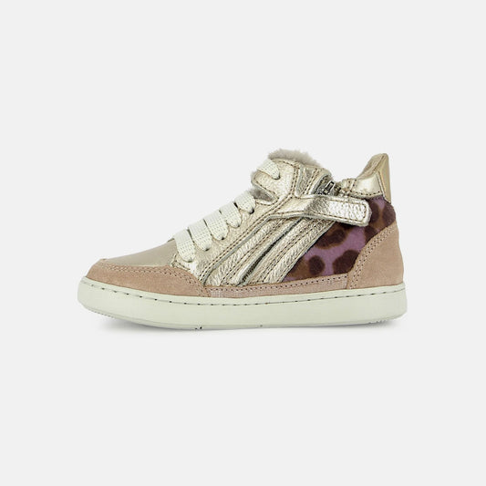 SHOO POM PLAY CONNECT FUR Léo Purple chaussures hautes