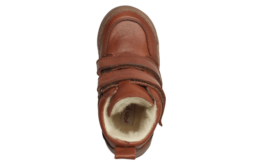 Chaussures Hautes/Botillons POM POM SNEAKERS WOOL BOOTY Camel Boots