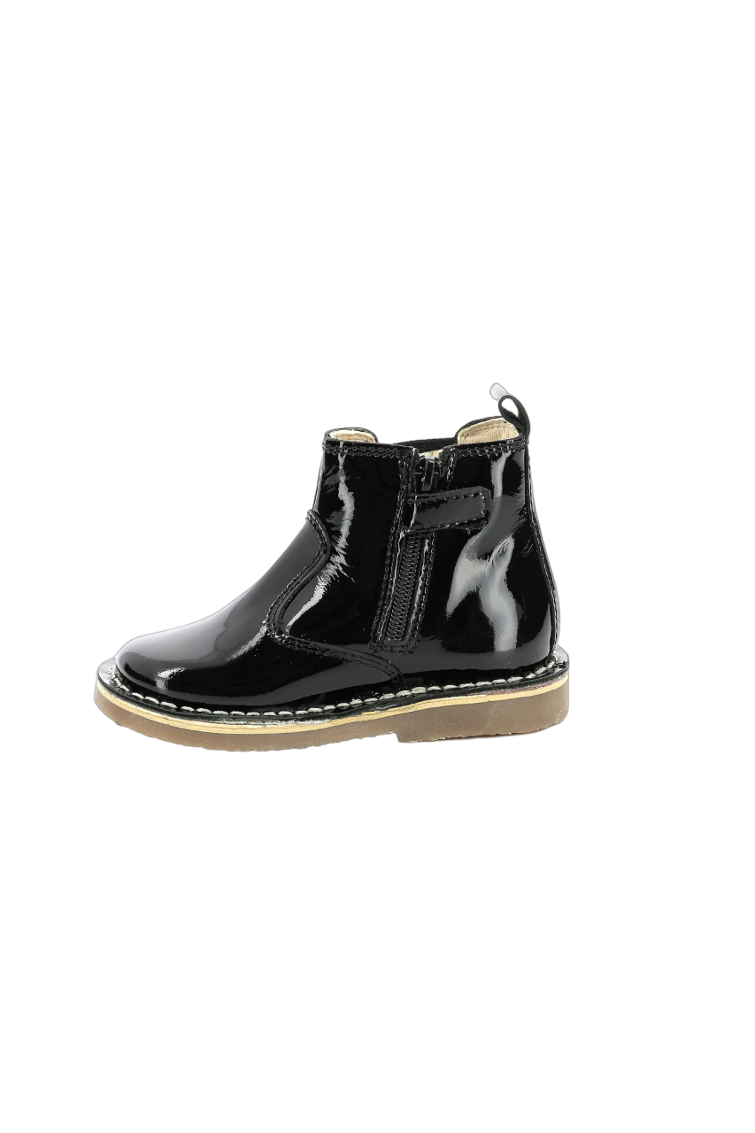 KICKERS MAELIO Noir Vernis boots/bottines