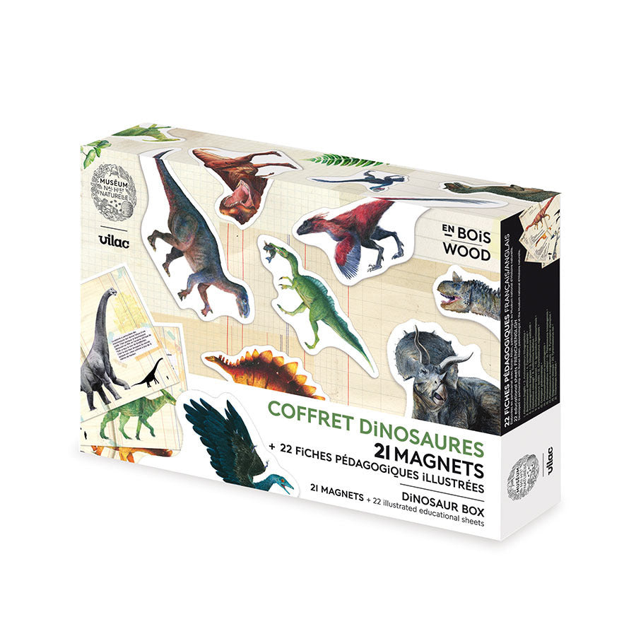 VILAC set de 21 magnets dinosaures 9624