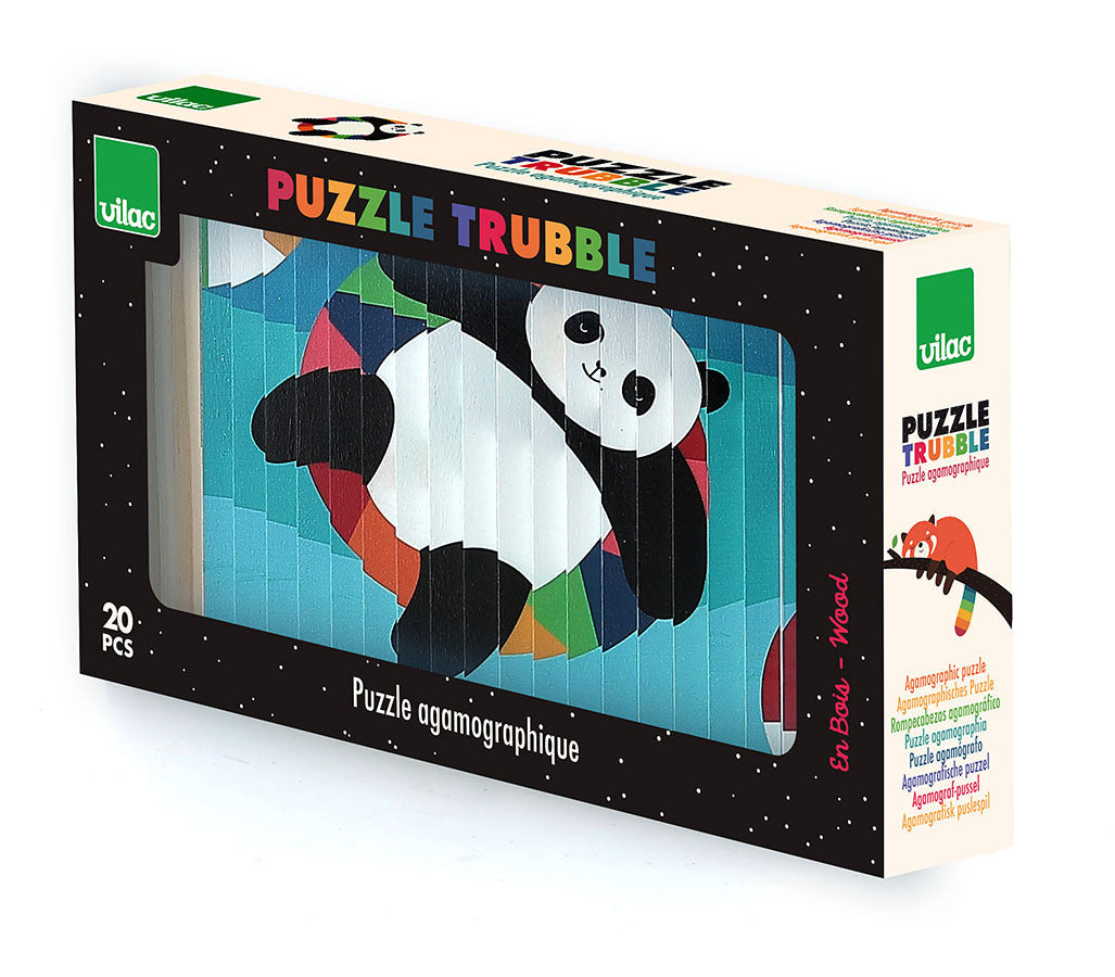 VILAC Coffret 4 puzzles en 4D 7427