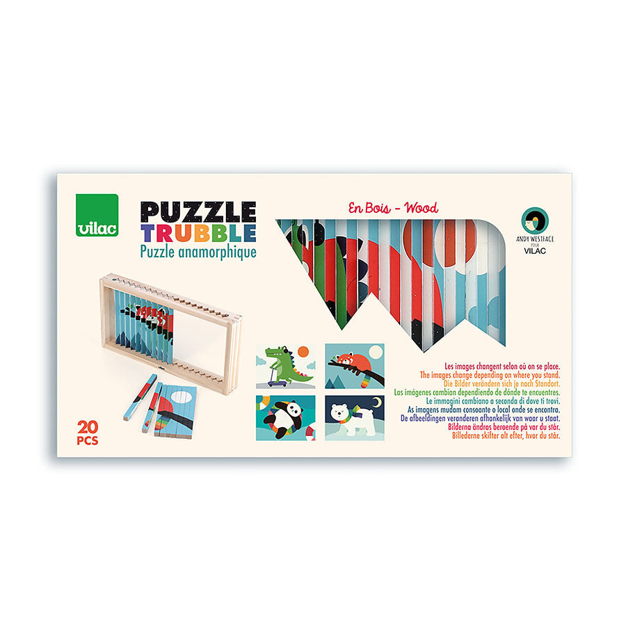 VILAC Coffret 4 puzzles en 4D 7427