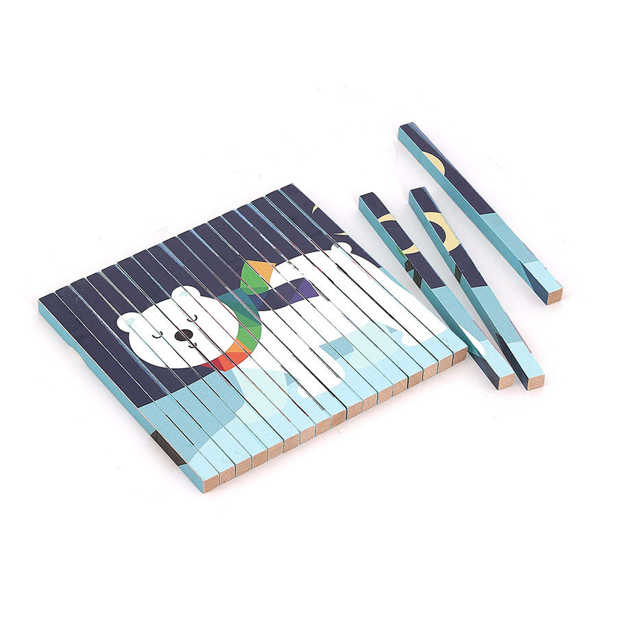 VILAC Coffret 4 puzzles en 4D 7427