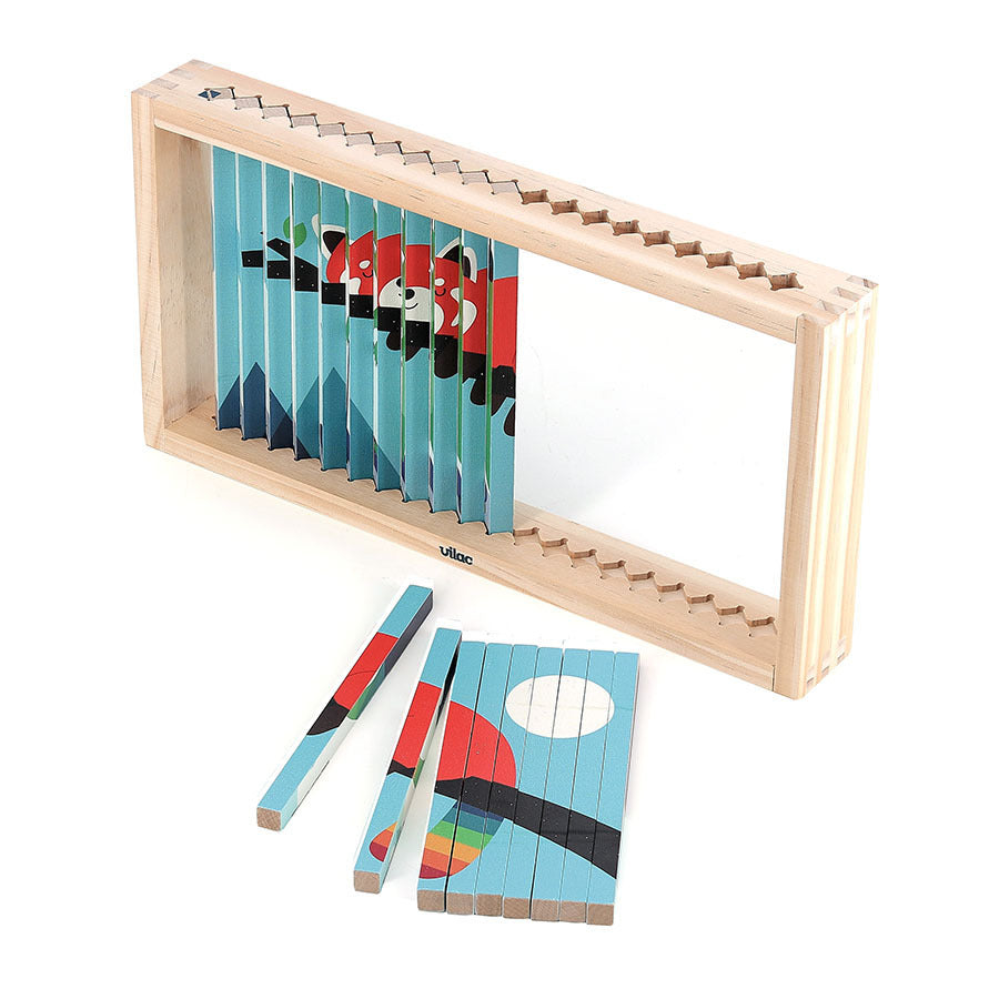 VILAC Coffret 4 puzzles en 4D 7427