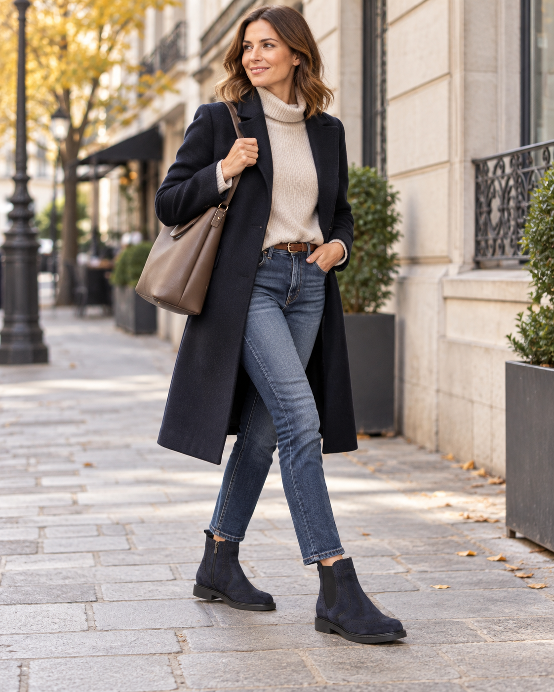 COCO ET ABRICOT SALERANS Marine Sandales Bottines
