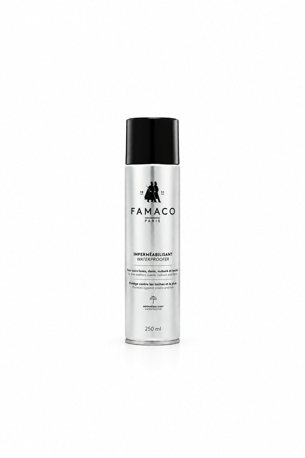 Imperméabilisant Famaco 250 ml en aérosol pour protéger les chaussures