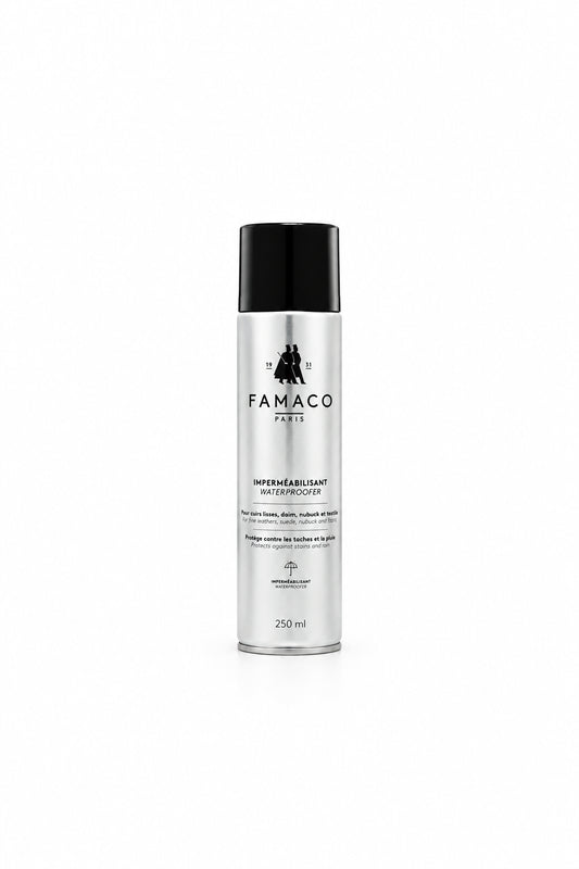 Imperméabilisant Famaco 250 ml en aérosol pour protéger les chaussures