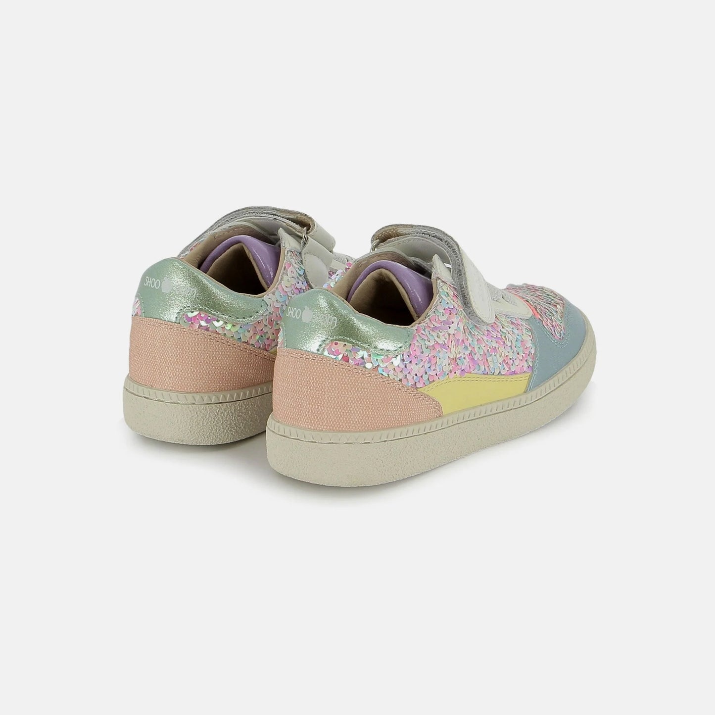 SHOO POM KIX LO CONNECT white Nacre Chaussures Basses/Baskets/Sneakers