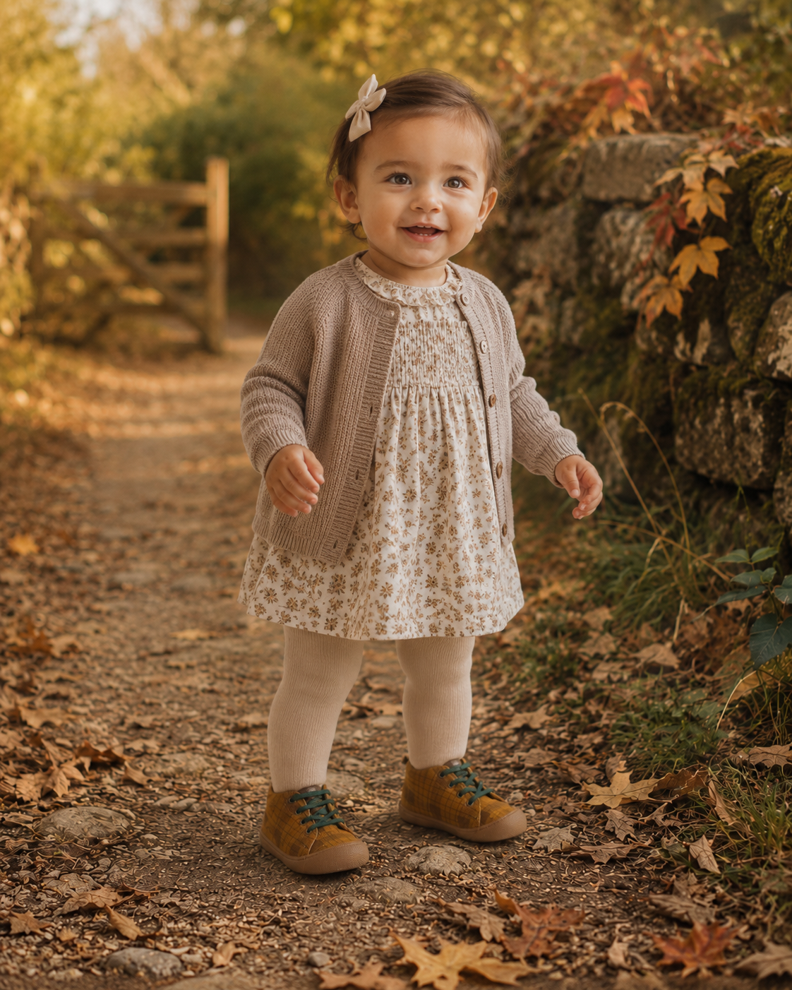 NATURINO COCOON Tartan Nocciola premiers pas